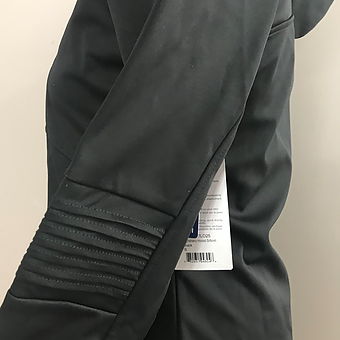 mondetta asymmetrical jacket