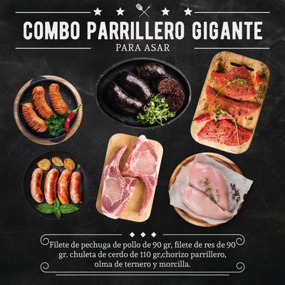 Combo Parrillero Gigante