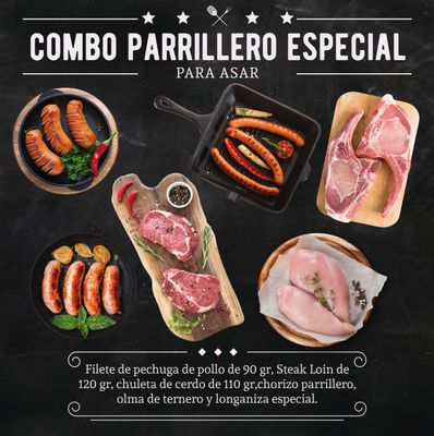 Combo Parrillero Especial