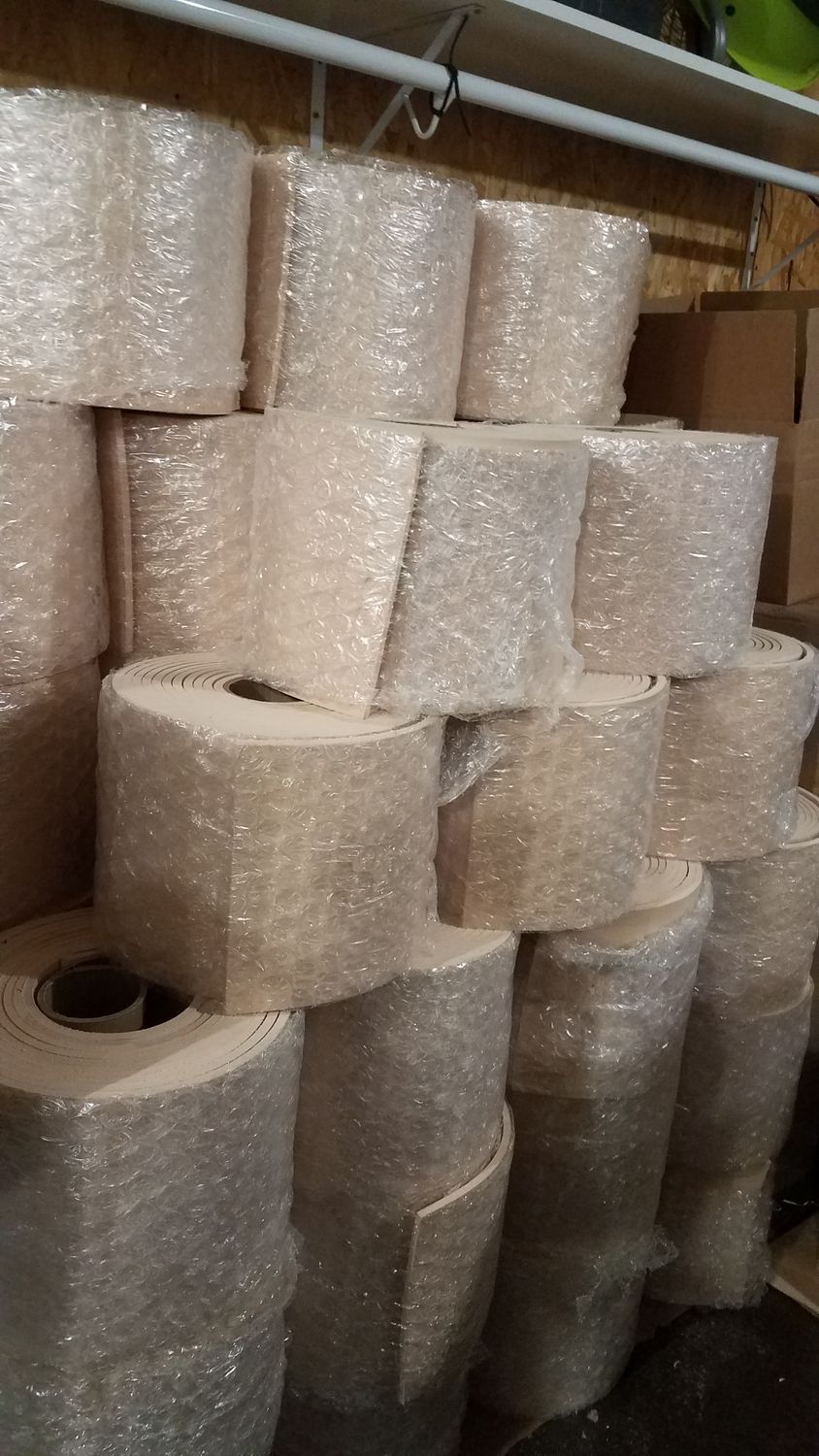 (MISC) 25&#39; Roll of ShockTec Air2Gel Foam - (25 Feet x 3/8&quot; Thick x 12&quot; Wide)