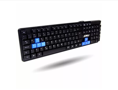 Teclado Gamer Suspenso Usb Silencioso E Confortável Wb-711