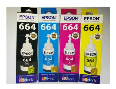 Refil Tintas Epson Original T664 Para Todas As Ecotank