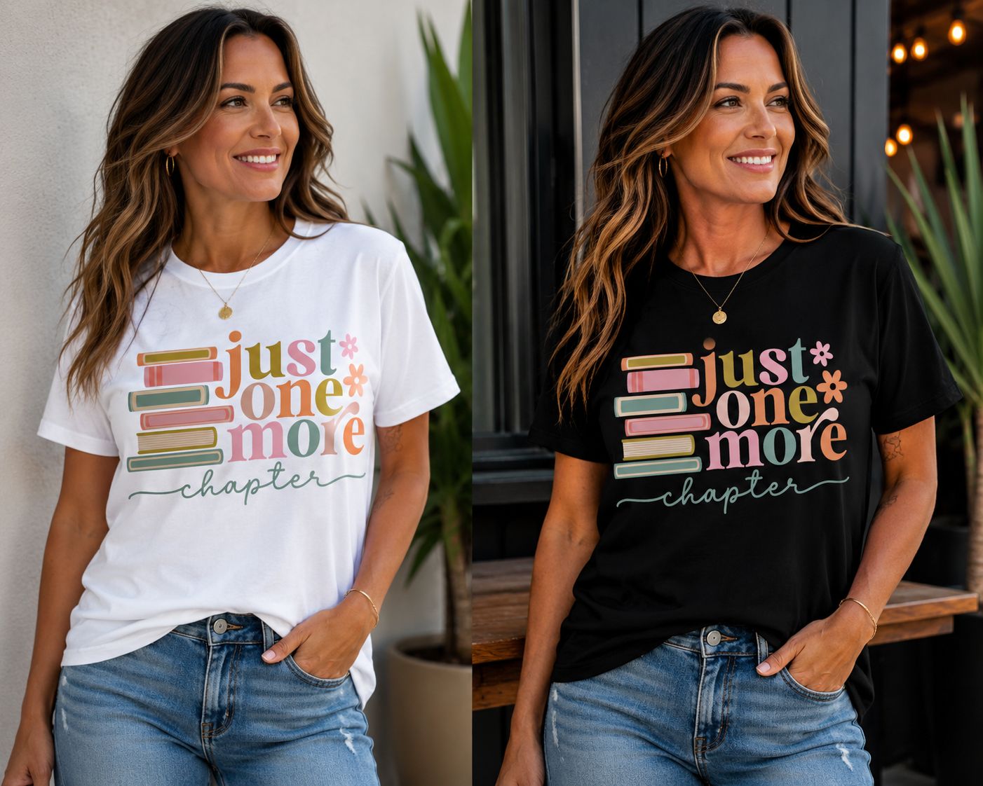 Just One More Chapter Book Lover T-Shirt