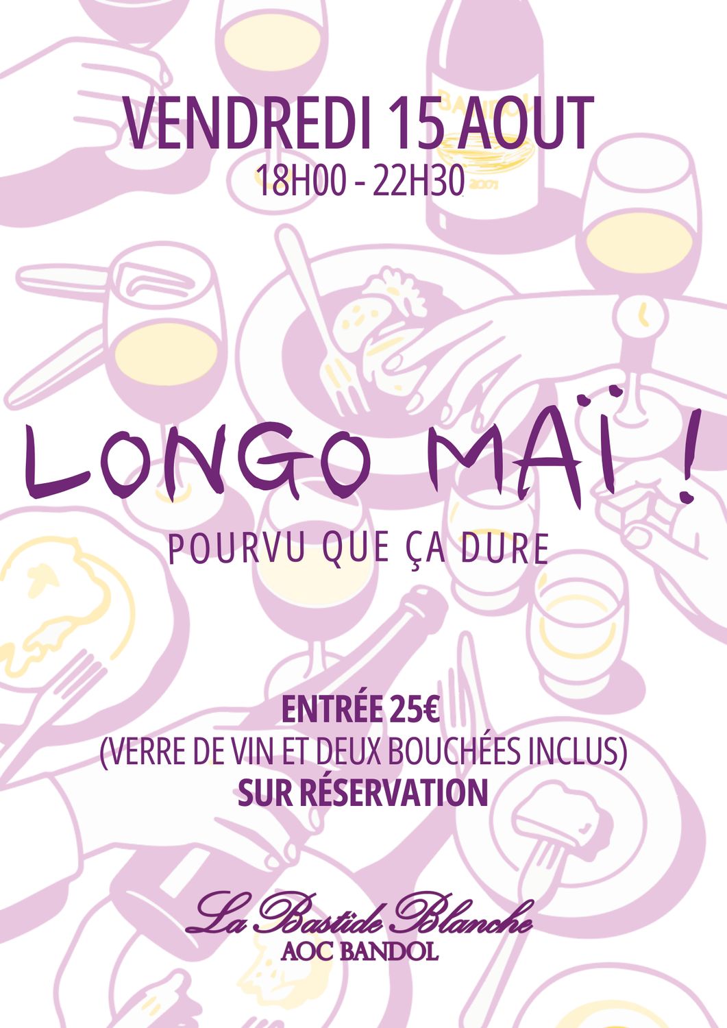Soirée Estivale Longo Maï - Vendredi 15 août