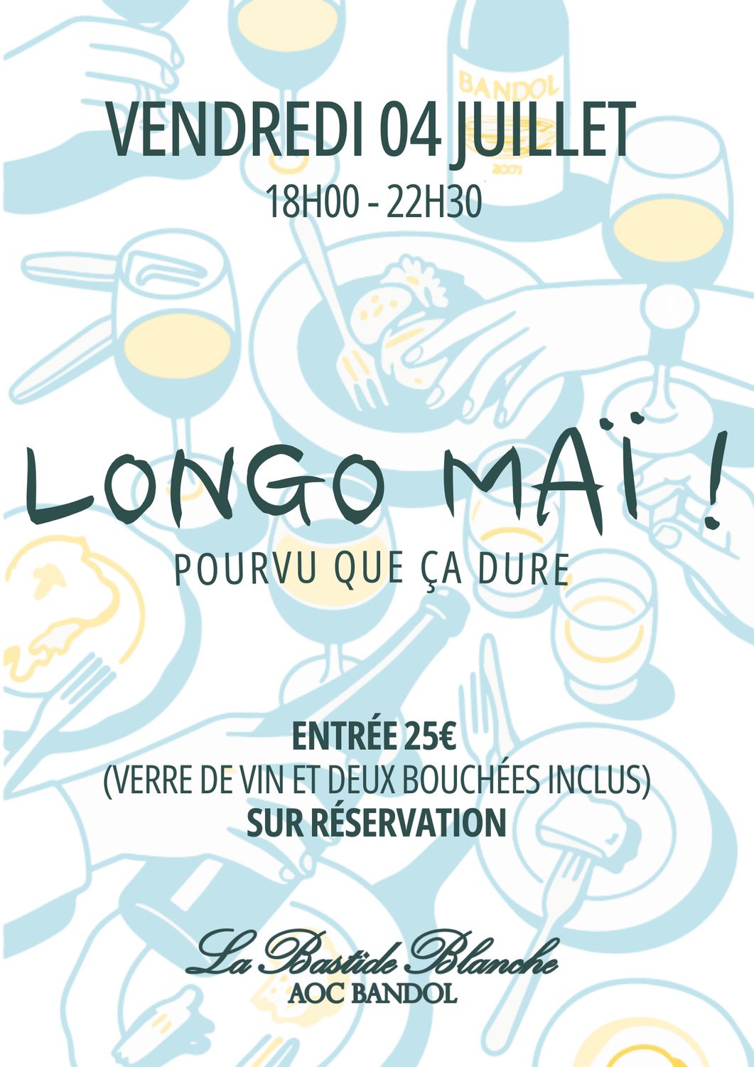 Soirée Estivale Longo Maï - Vendredi 04 juillet 2025