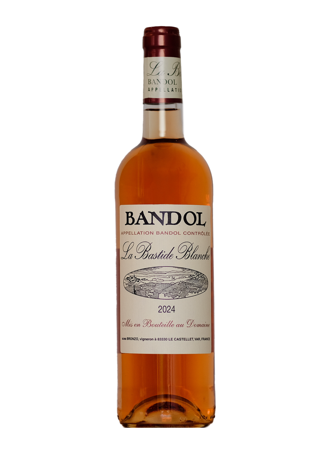 Bastide Blanche Rosé 2024 AOC BANDOL | 75 cl