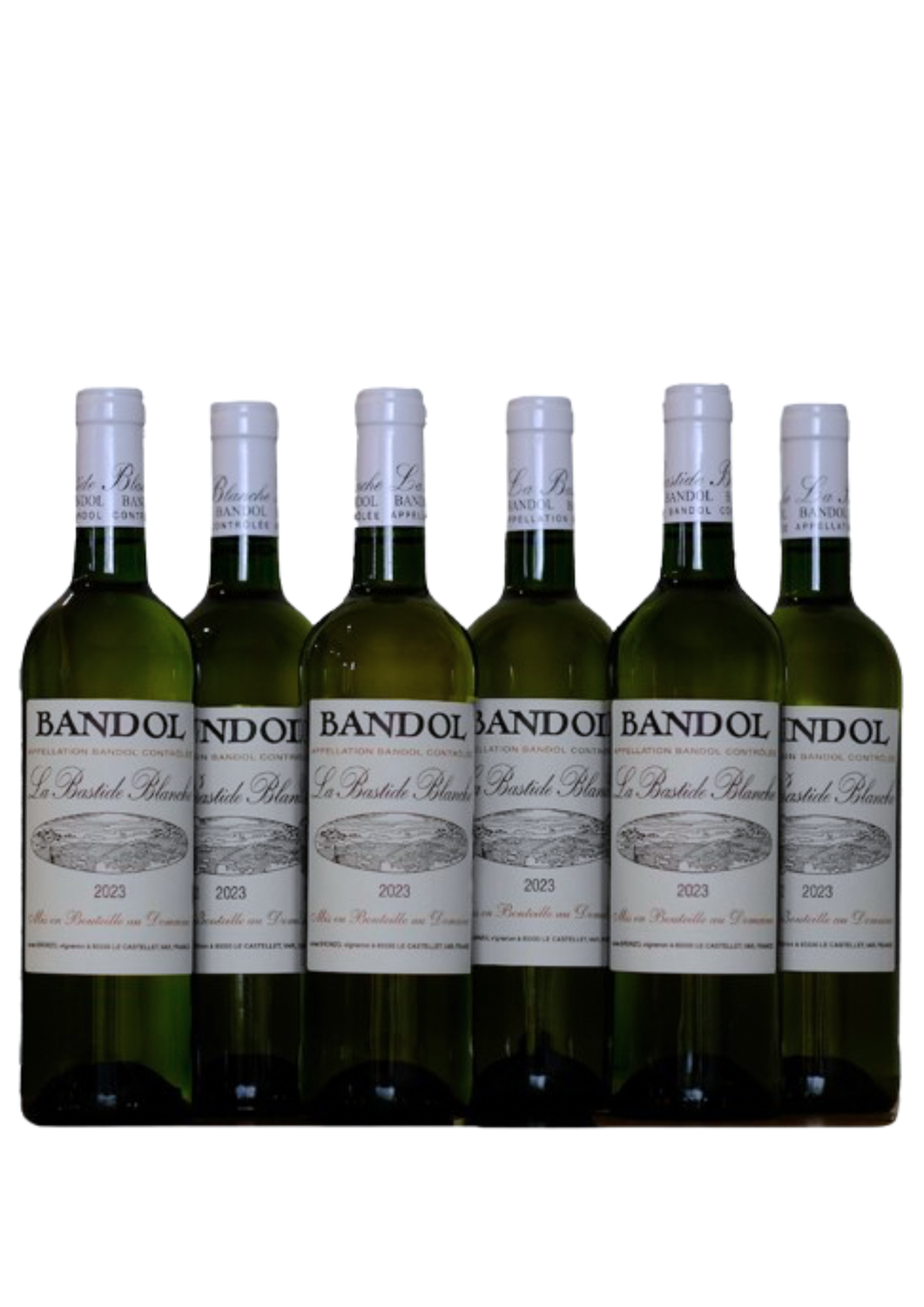 Carton de Bastide Blanche Blanc 2023 AOC Bandol  | 6 X 75 cl