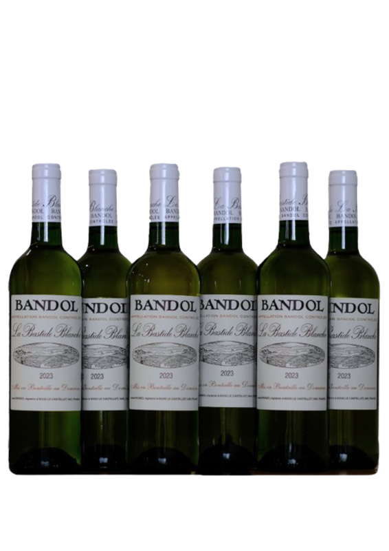 Carton de Bastide Blanche Blanc 2023 AOC Bandol  | 6 X 75 cl
