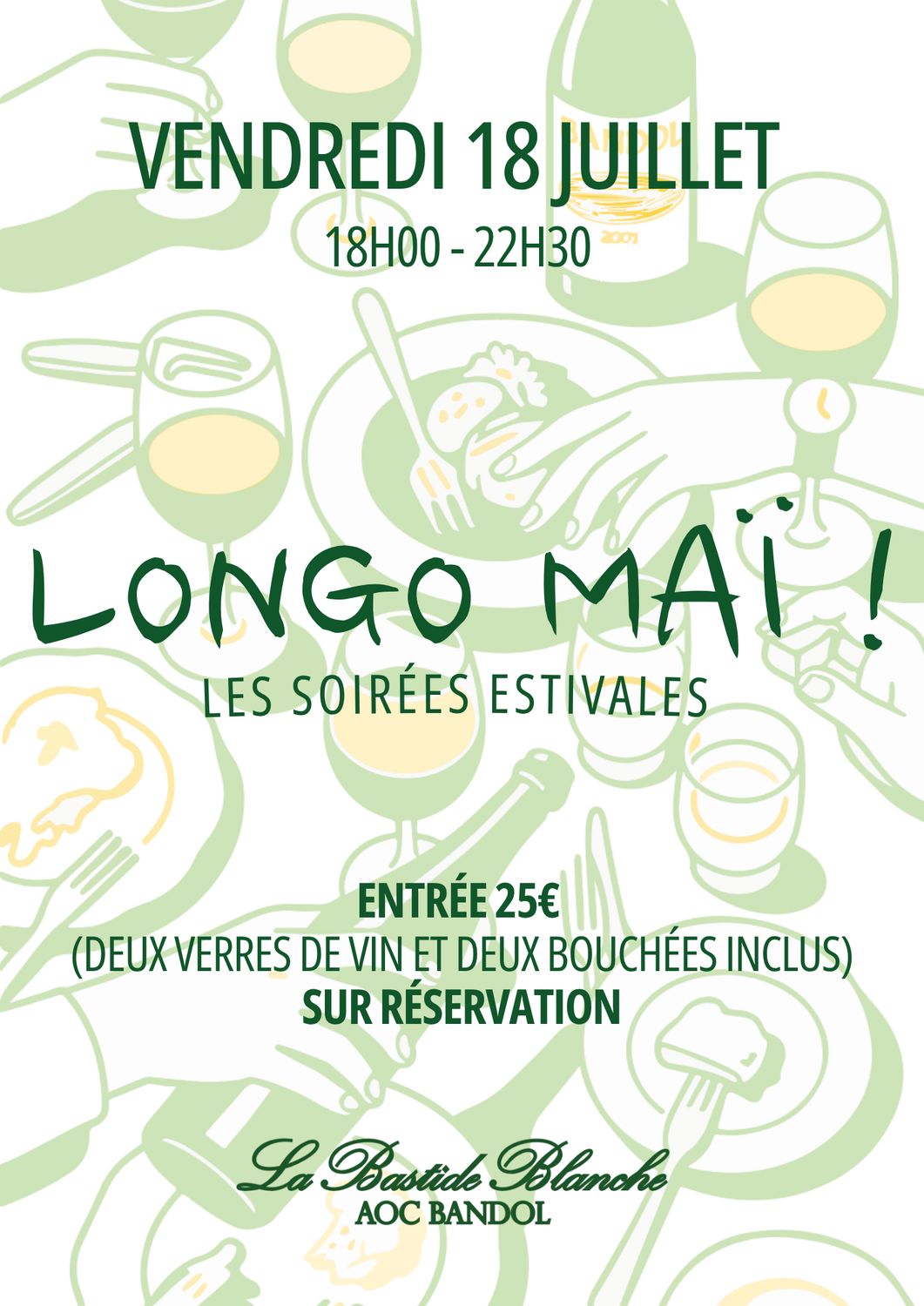 Soirée Estivale Longo Maï - Vendredi 18 juillet 2025
