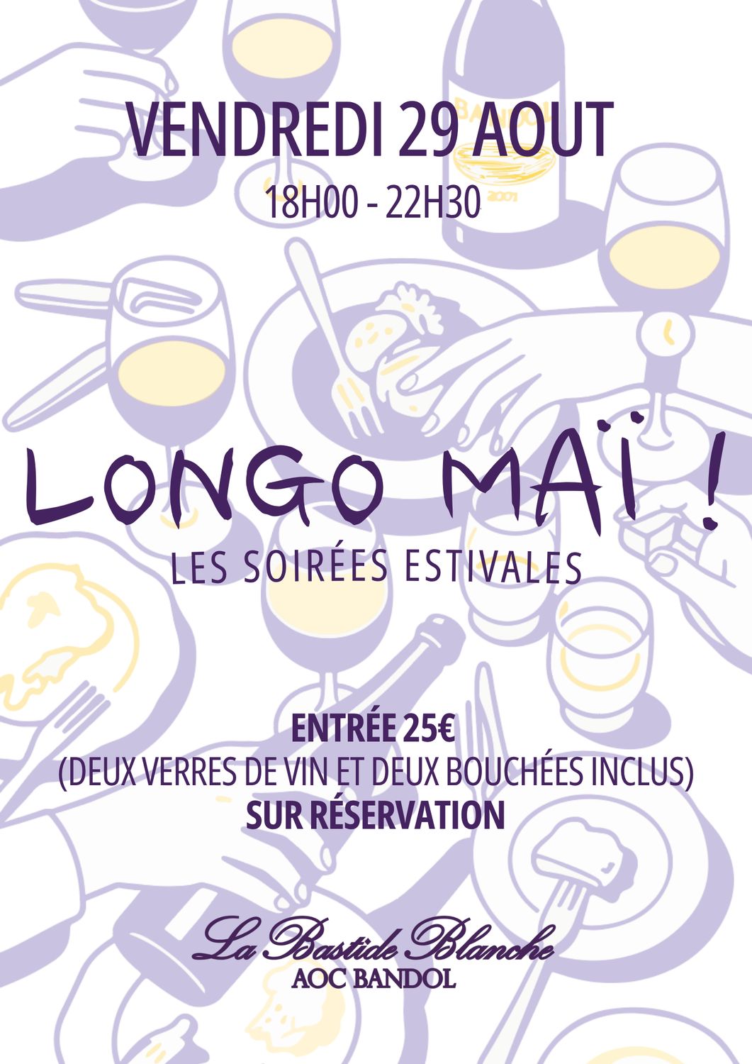 Soirée Estivale Longo Maï - Vendredi 29 août 2025