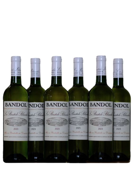 Carton de Bastide Blanche Blanc 2023 AOC Bandol  | 6 X 75 cl