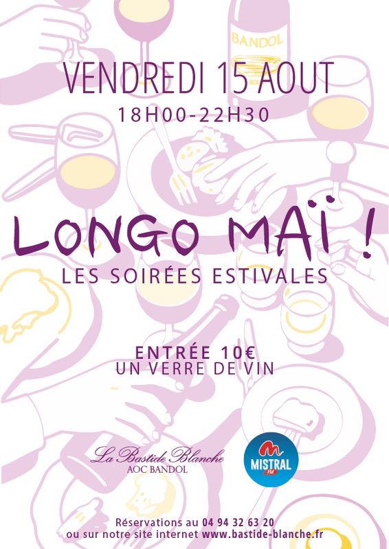Soirée Estivale Longo Maï - Vendredi 15 août