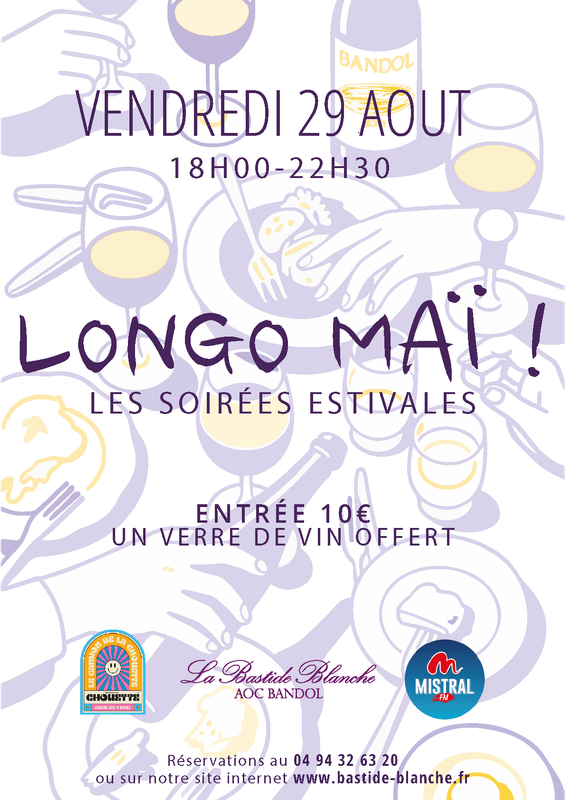 Soirée Estivale Longo Maï - Vendredi 29 août 2025