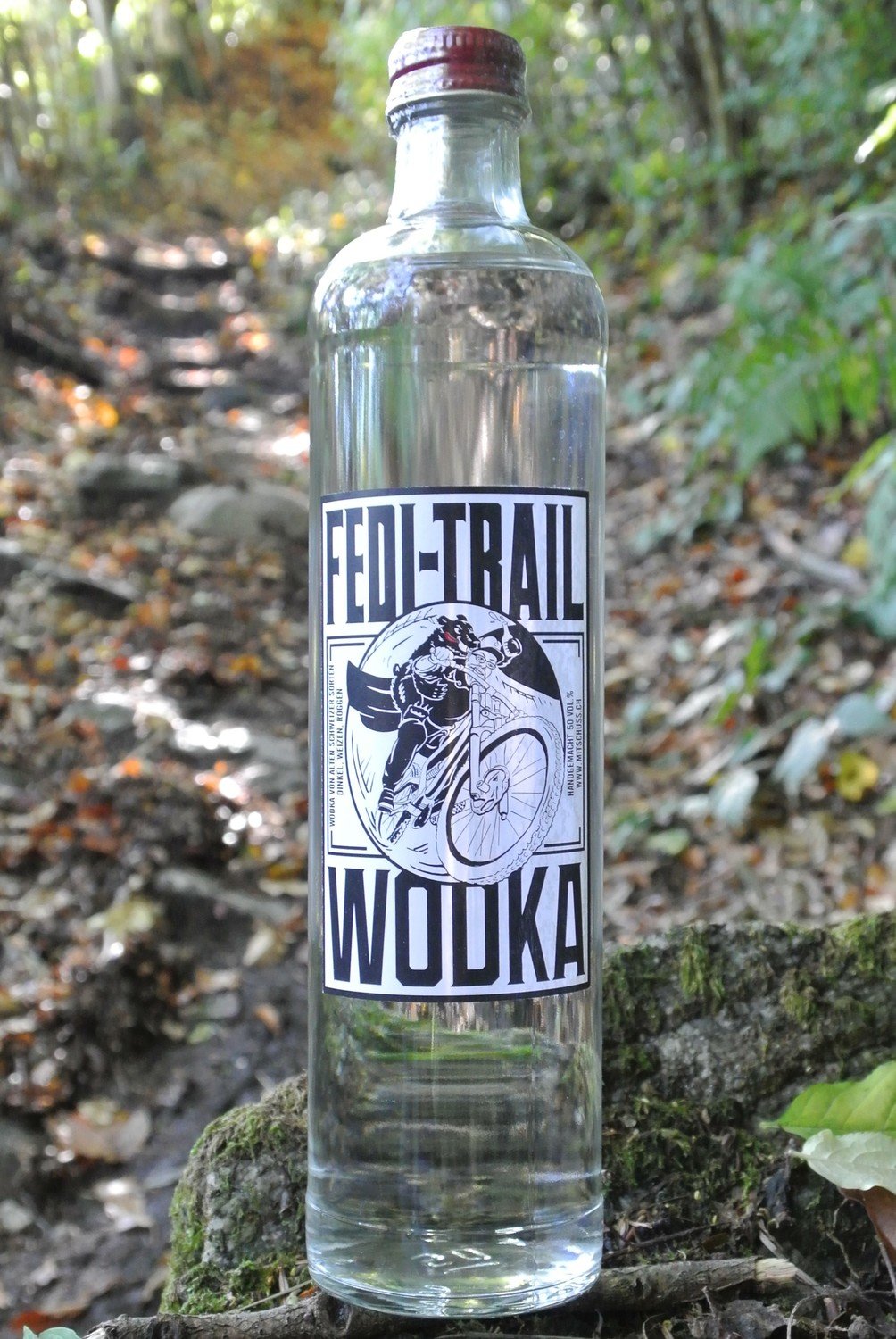 FEDI-TRAIL WODKA (Getreidebrand), 5 dl, 50 Vol. % Alk.