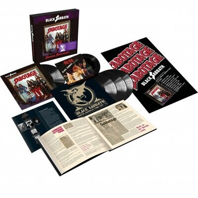 Black Sabbath - Sabotage (Deluxe) [4LP+7" + Book Box]