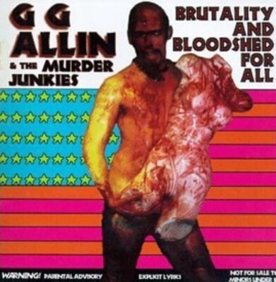GG Allin & Murder Junkies - Brutality & Bloodshed For All [LP]