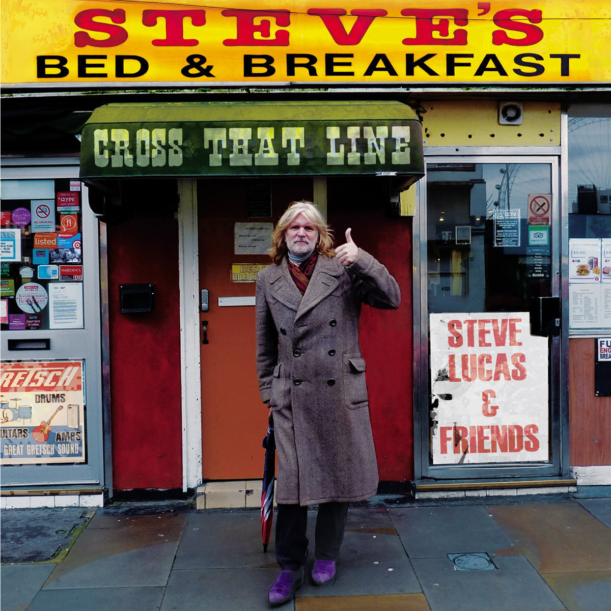 Steve Lucas &amp; The Rising Tide - Cross That Line [LP]