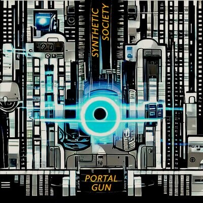 Portal Gun - Synthetic Society (Aqua) [LP]