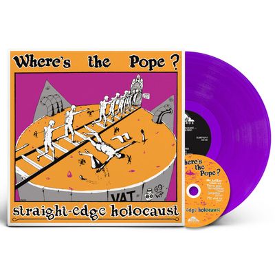 Where&#39;s The Pope? - Straight Edge Holocaust (Purple) [LP+CD]