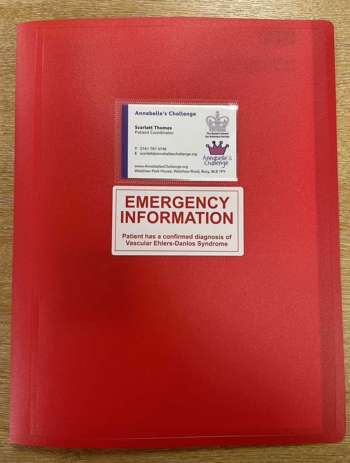 VEDS Emergency Pack UK