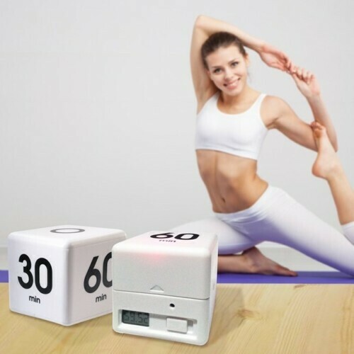 Cube Timer Χρονόμετρο ιδανικό για Γυμναστική, Μελέτη, Μαγειρική