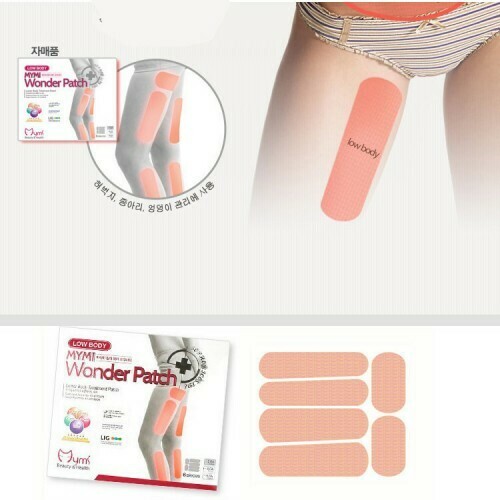 Αυτοκόλλητα Επιθέματα Αδυνατίσματος Wonder Patch Low Body σετ 6 τμχ