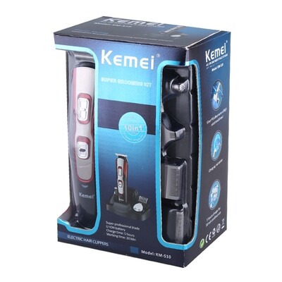 Ξυριστική Μηχανή 10 Σε 1 - Kemei Men's Full Styling Trimmer - KM-510