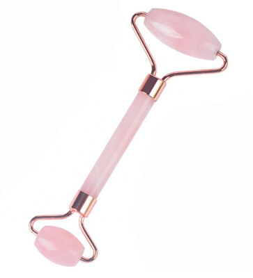 Pink Quartz ρολό Ροζ Χαλαζία για μασάζ προσώπου