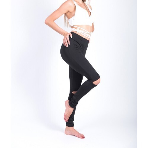 Κολάν Σπορ Fitness Training Black LEG19