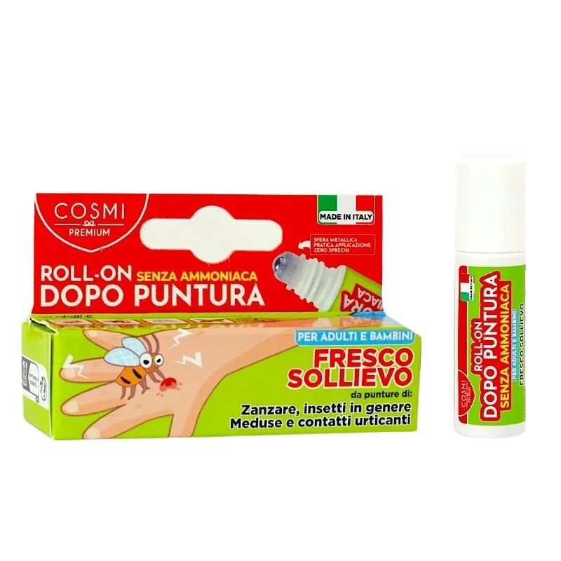 Roll-on Bite Relief για Δαγκώματα Χωρίς Αμμωνία – Cosmi Premium Ιταλίας