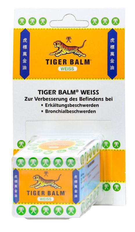 Κινέζικη θεραπευτική Αλοιφή Tiger Balm ® White Λευκή