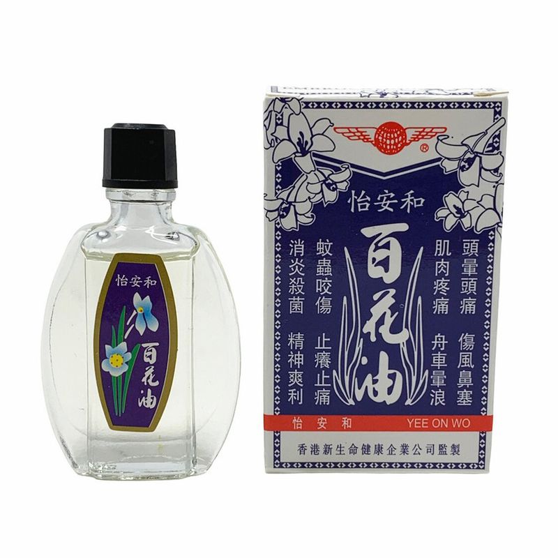 Κινέζικο λάδι λευκών λουλουδιών και βοτάνων Κινέζικο λάδι λευκών λουλουδιών και βοτάνων