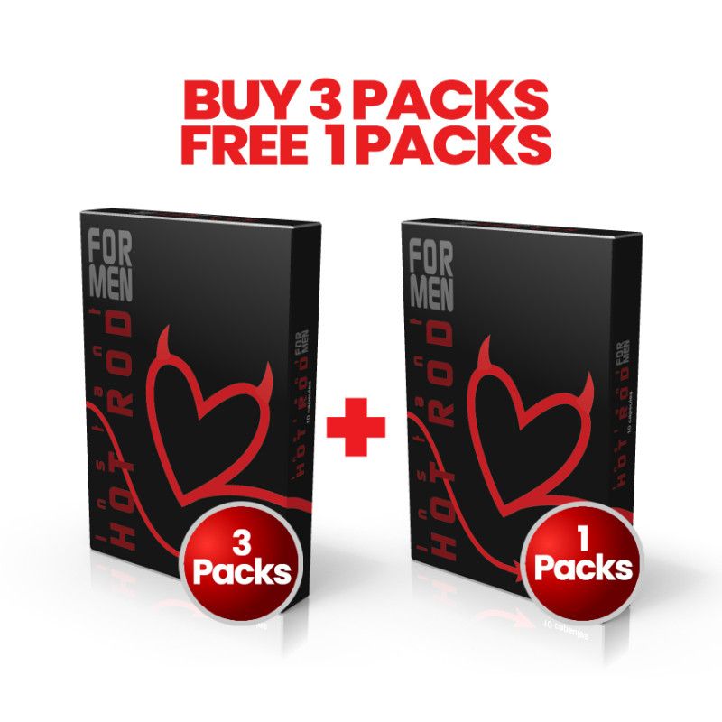 3 Packs Instant Hot Rod (Buy 3 Free 1)