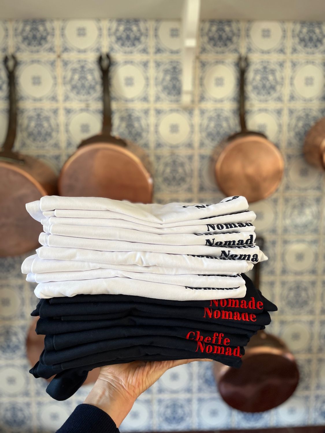T-shirt " Cheffe nomade "