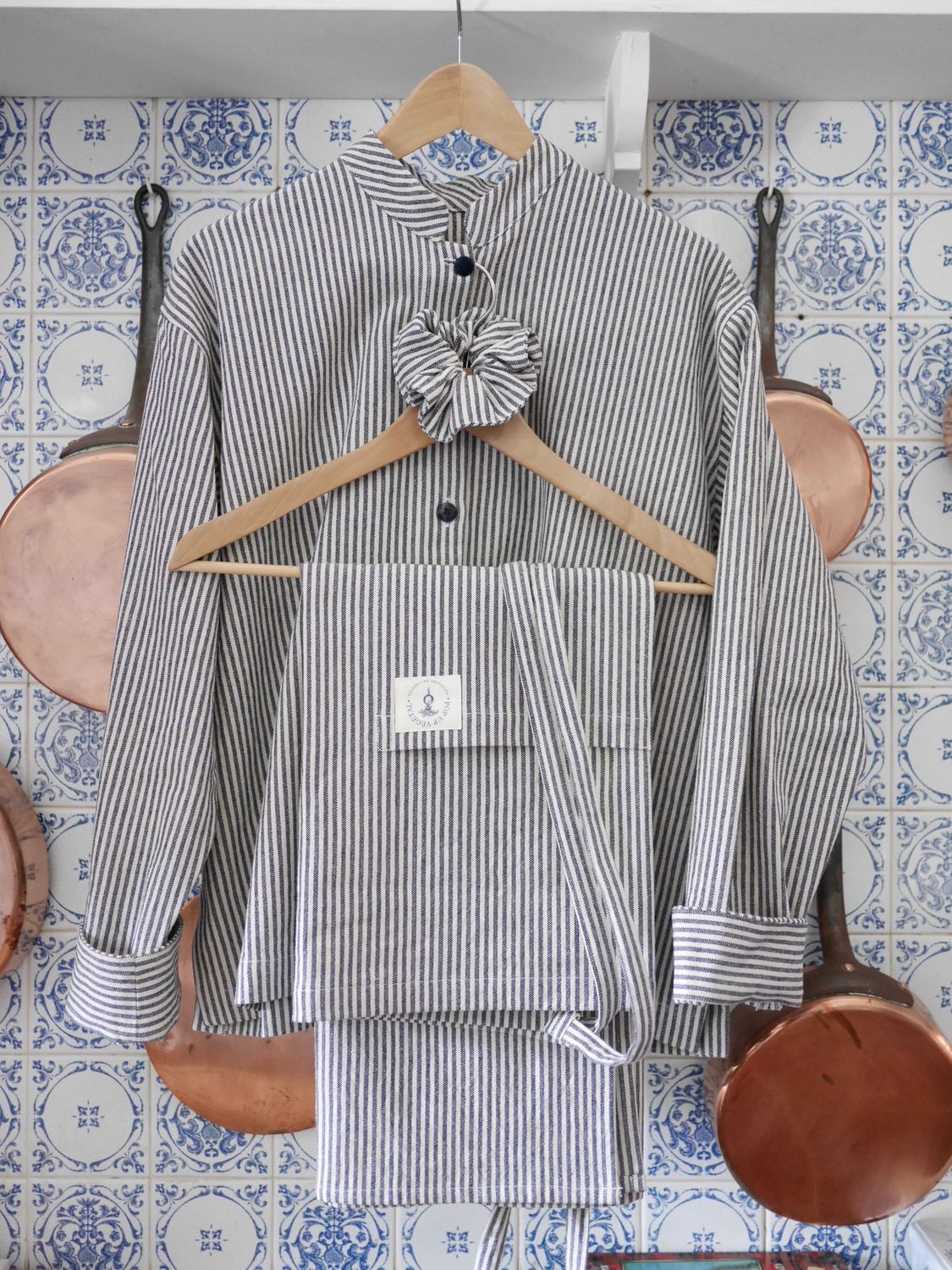 Blue Stripped