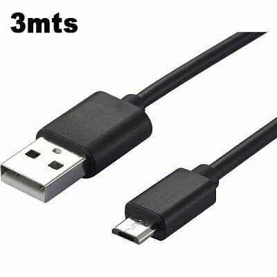 Cable micro USB 3 metros