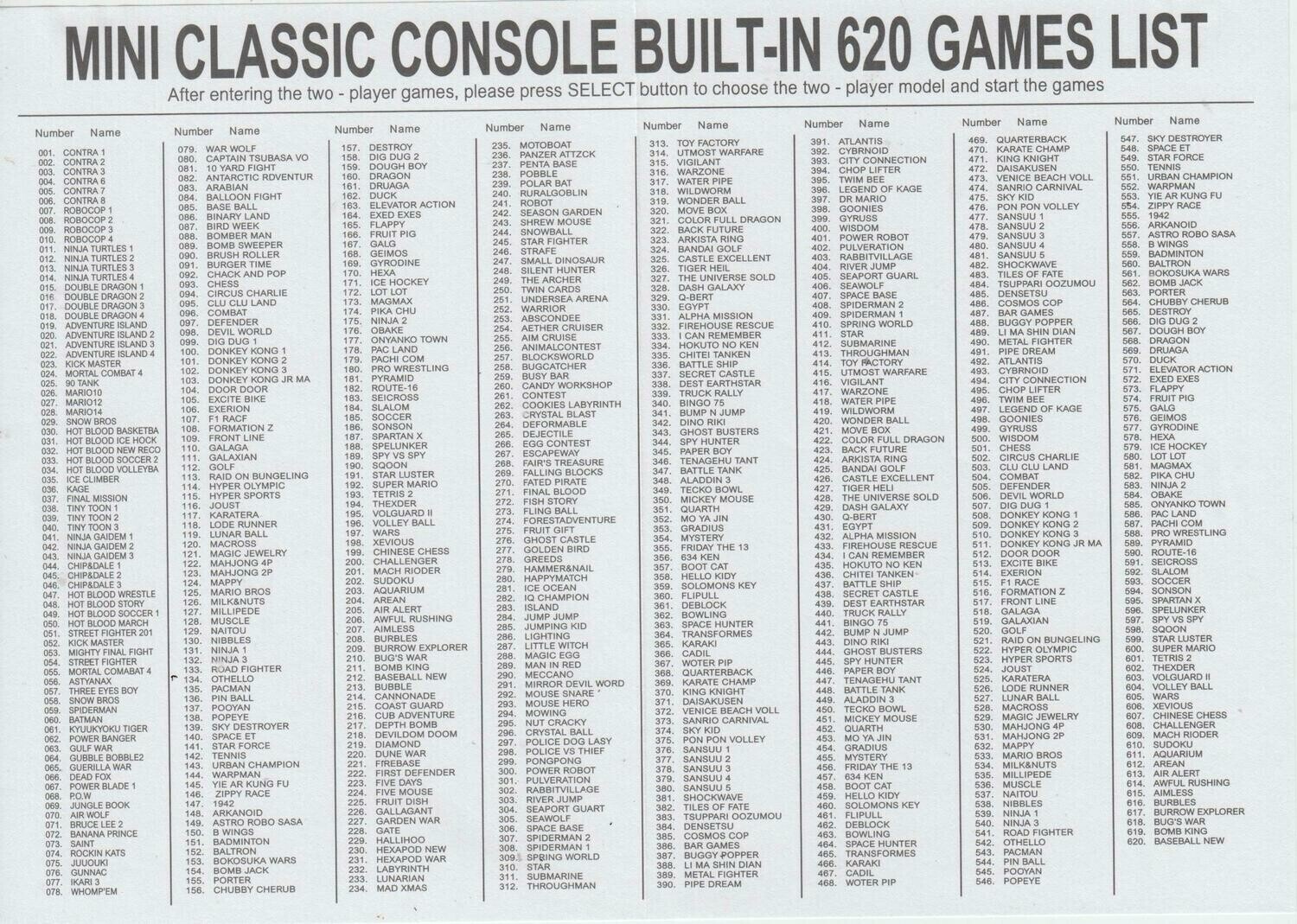 Consola De Videojuegos Retro Ns Tech Con 620 Juegos