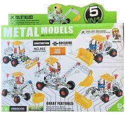 Tractor de Metal 5 en 1 (139 piezas)