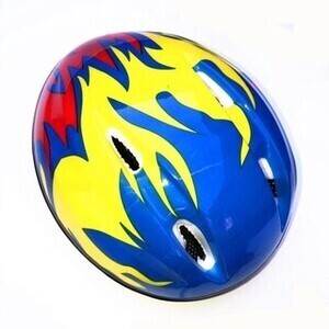 Casco infantil azul