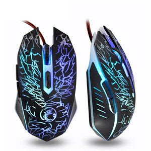 Mouse Gaming 3200 dpi C/cable trenzado