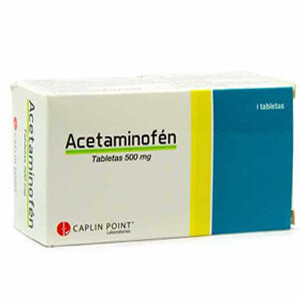 Acetaminofen 500mg 100 capsulas