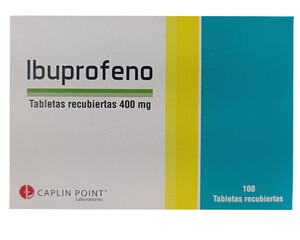 Ibuprofeno 400mg x100