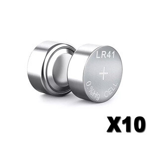 Baterias LR41 10 unidades