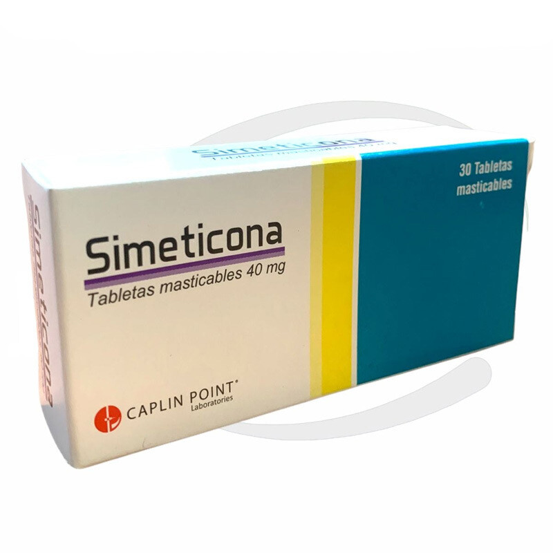 Simeticona 40mg 30 tabletas