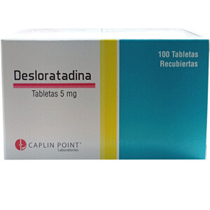 Desloratadina 5mg 100 tabletas