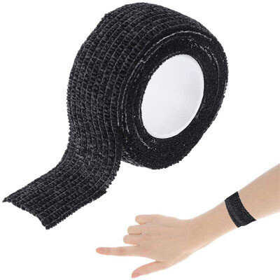 Vendaje cohesivo 1&quot; negro