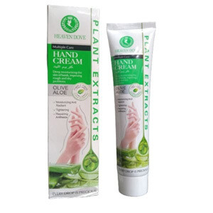 Crema de manos de aloe vera