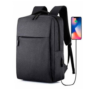 Mochila USB 16&quot; Negro