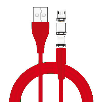 Cable USB 3 en 1 Magnetico Carga Rapida