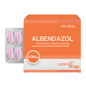 Albendazol 400mg 100 tabletas